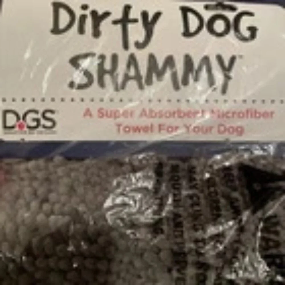 NWT New Dirty Dog Shammy Dog Towels For Drying Dogs-Heavy Duty Soft Microfiber